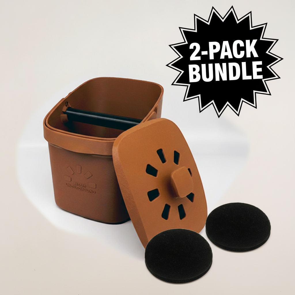 2-pack Bundle with angled jagged badge