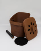 Coffee Compost Bin with Removable Knock