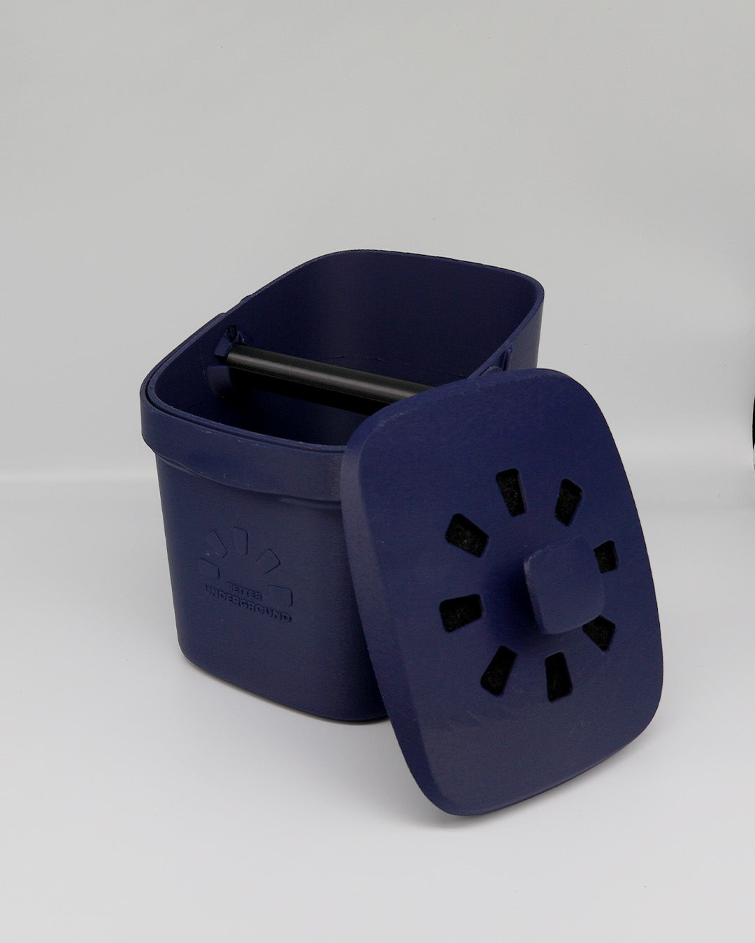 Coffee Compost Bin with Removable Knock